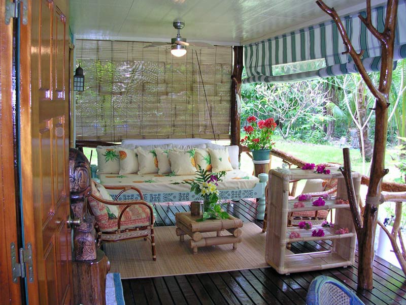 Rent a private house in Moorea island, Tahiti, Polynesia